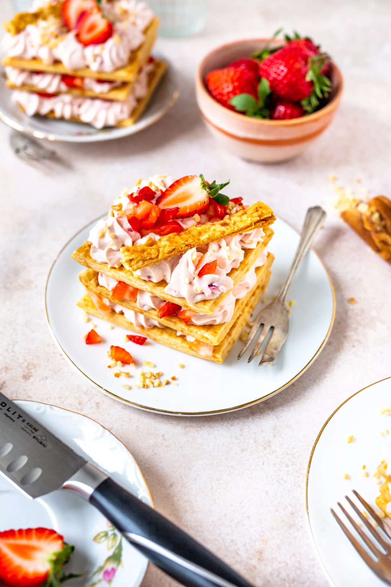 Strawberry Mille-Feuille Recipe - Heavenly & Fresh | Tyrolit Life