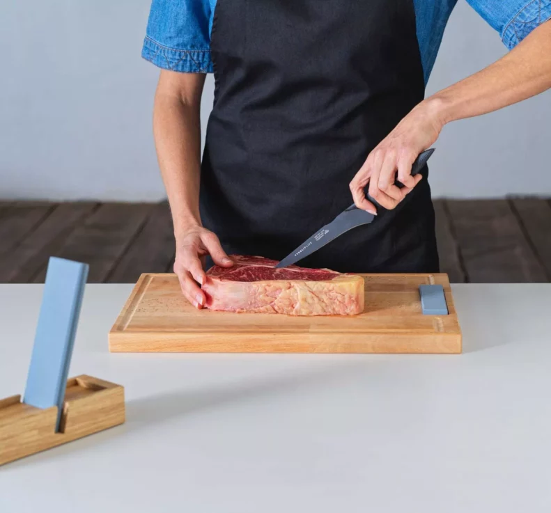 TYROLIT Life Darkline Meat Cut Knife for Cutting Meat