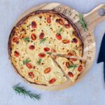 Gluten-free Tarte Flambée with Buckwheat Flour